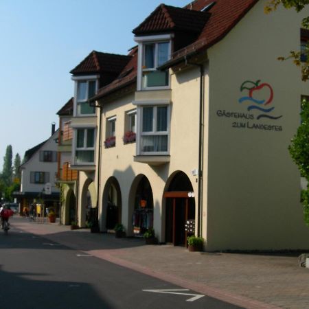 Gaestehaus Zum Landesteg Immenstaad am Bodensee Exteriör bild